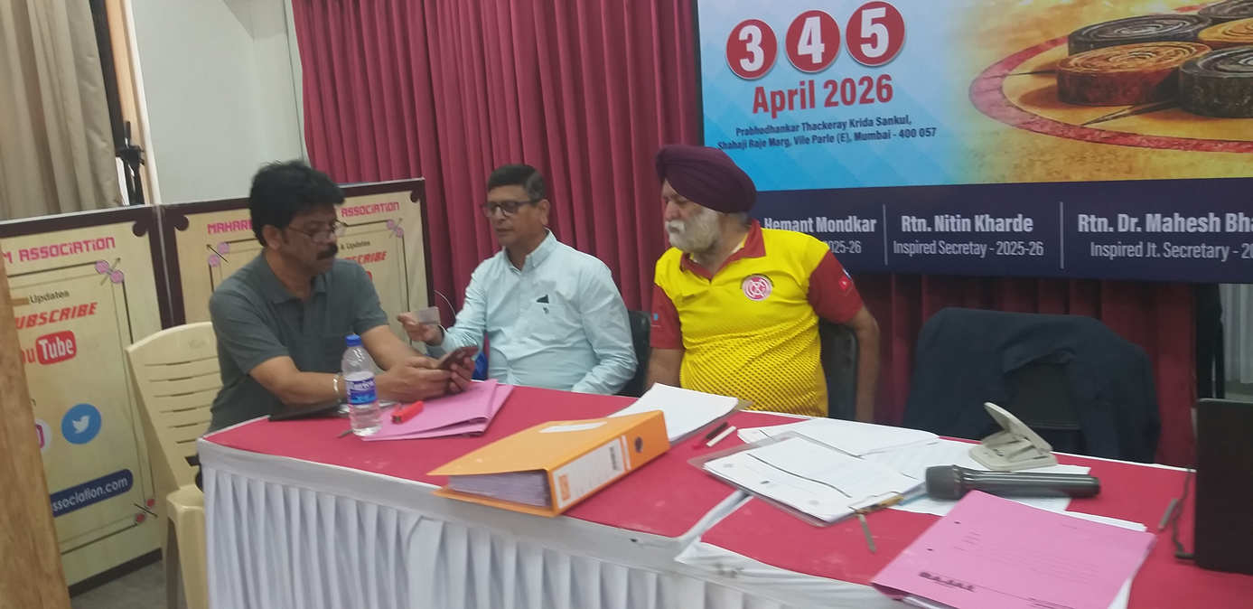 6th Rotary Club of Mumbai Parleshwar State Ranking Carrom Tournament 2026-27